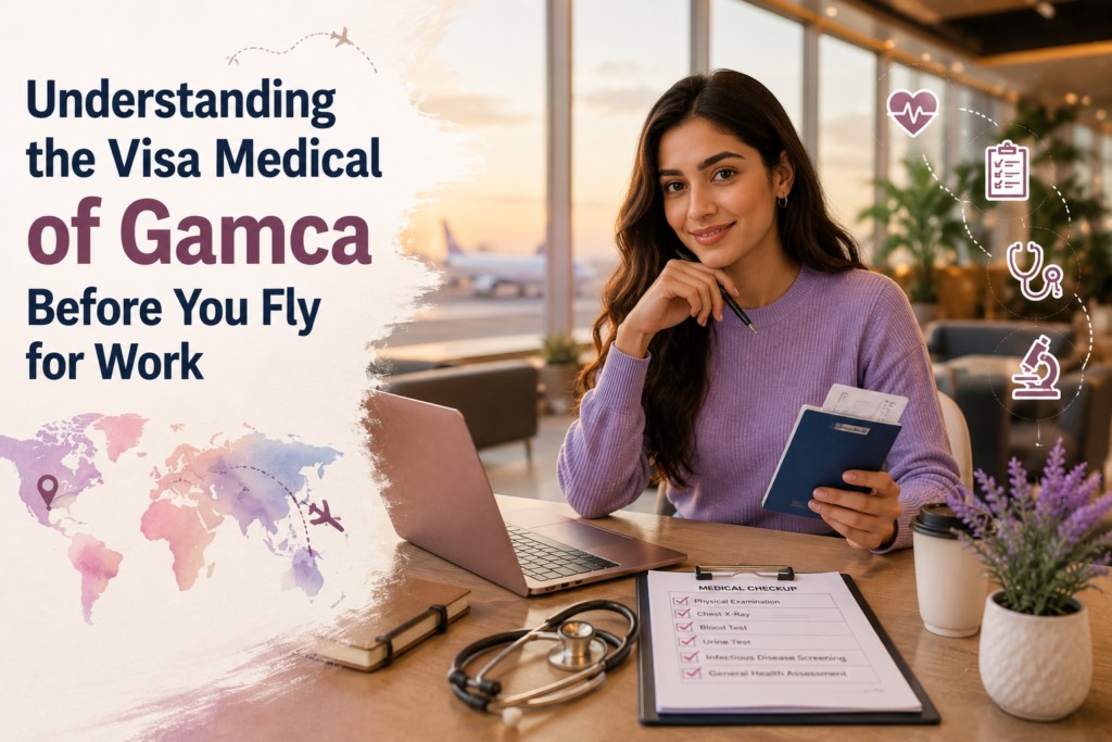 visa medical of Gamca